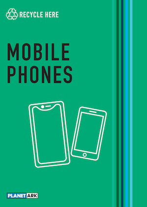 Guide-mobile phones poster A4