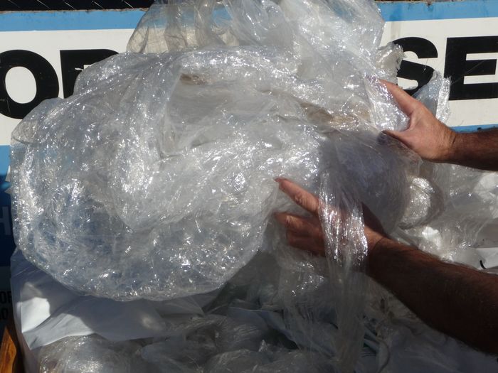 Shrink wrap waste © Planet Ark